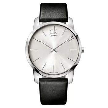 Đồng Hồ Nam Calvin Klein CK K2G211C6 Quartz (Pin) Màu Bạc Dây Da