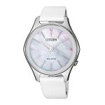 Combo Đồng Hồ Nữ Citizen Eco Drive EM0597-12D Và Son MAC 811 Red Màu Đỏ Thuần Satin