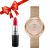 Combo Đồng Hồ Nữ Citizen EM0643-50X Và Son MAC 811 Red Màu Đỏ Thuần Satin