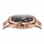 Đồng Hồ Nam Reiser Alpen Date Rose Gold Bracelet Màu Vàng Mặt Đen