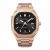 Đồng Hồ Nam Reiser Alpen Date Rose Gold Bracelet Màu Vàng Mặt Đen
