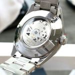 Đồng Hồ Orient Star Semi Skeleton Re-AV0004N00B Màu Bạc Mặt Đen