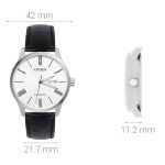 Đồng Hồ Nam Citizen CT-NH8350-08A Màu Đen Mặt Trắng