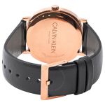 Đồng Hồ Nam Calvin Klein CK K8Q316C3 Quartz Dây Da 40mm Màu Đen