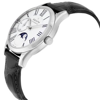 Đồng Hồ Zenith Elite Ultra Thin Lady Moonphase 03.2310.692/02.C706 Màu Đen Trắng