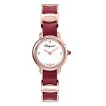 Đồng Hồ Nữ Salvatore Ferragamo Varina Watch 22mm Màu Đỏ