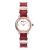 Đồng Hồ Nữ Salvatore Ferragamo Varina Watch 22mm Màu Đỏ