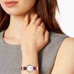 Đồng Hồ Nữ Salvatore Ferragamo Varina Watch 22mm Màu Đỏ