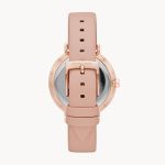 Đồng Hồ Michael Kors Women's Jayne Three-Hand Blush Leather Watch MK7106