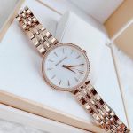 Đồng Hồ Michael Kors Straps AMK7168 Anabeth Màu Vàng Hồng