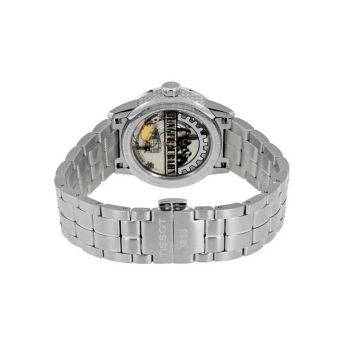 Đồng Hồ Nữ Tissot Luxury Powermatic 80 Silver Dial Ladies Watch T086.207.11.031.10