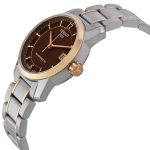 Đồng Hồ Nữ Tissot T-Classic Automatic Brown Dial Ladies Watch T087.207.55.297.00