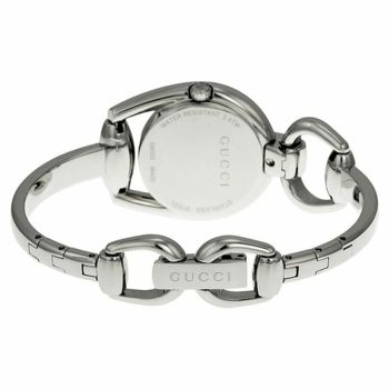 Đồng Hồ Gucci Horsebit Collction Mother Of Pearl Dial Ladies Watch YA139506 Màu Bạc