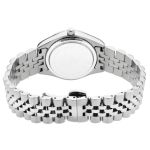 Đồng Hồ Gevril GV2 12407 Naples Swiss Quartz Black MOP Dial Diamond Ladies Watch Màu Bạc Đen
