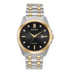 Đồng Hồ Citizen BM7107-50E Sapphire Eco-Drive Màu Đen Bạc