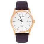 Đồng Hồ Nam Citizen BI5002-14A Màu Nâu Mặt Trắng
