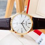 Đồng Hồ Nam Citizen BI5002-14A Màu Nâu Mặt Trắng