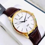 Đồng Hồ Nam Citizen BI5002-14A Màu Nâu Mặt Trắng