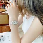 Đồng Hồ Nữ Citizen silhouette Crystal Silver Dial Ladies Watch FE1164-53A