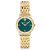 Đồng Hồ Nữ Versace Greca Glass Goldtone Stainless Steel Bracelet Watch Màu Vàng