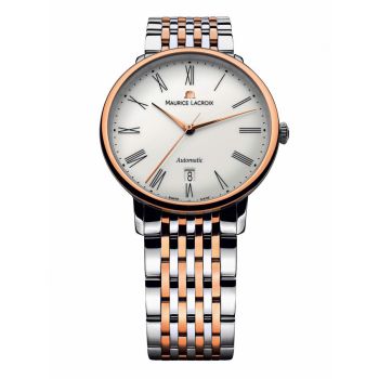 Đồng Hồ Nam Maurice Lacroix Automatic Les Classiques Tradition LC6067-PS103-110-1 Màu Demi (Vàng - Bạc)