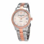 Đồng Hồ Frederique Constant Double Heartbeat Diamond Light Grey Dial Watch FC-303LGD3BD2B