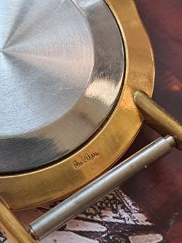 Mua bán đồng hồ cổ Liên Xô - Vimbel 2209 mặt tráng men vỏ bọc vàng Au20