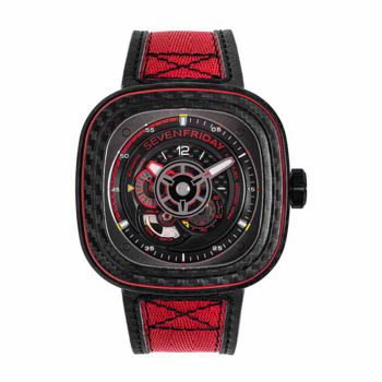 Đồng Hồ Nam SevenFriday P3C/04 Red Carbon