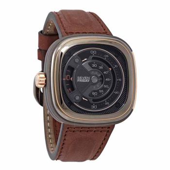 Đồng Hồ Nam SevenFriday M-Series Automatic Gunmetal Grey Dial Men's Watch M2B/01
