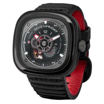 Đồng Hồ Nam SevenFriday Racer III P Series Men's Watch P3C/2L Màu Đen
