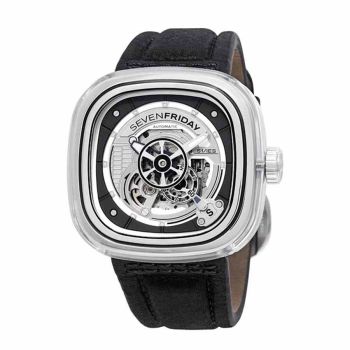 Đồng Hồ Nam SevenFriday S-Series Rhodium Dial Automatic Men's Watch S1/01