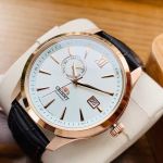 Đồng Hồ Nam Orient FAL00004W0 Màu Nâu Mặt Trắng