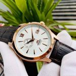Đồng Hồ Nam Orient FAL00004W0 Màu Nâu Mặt Trắng
