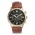 Đồng Hồ Nam Fossil Flynn BQ2261 Màu Nâu Mặt Đen