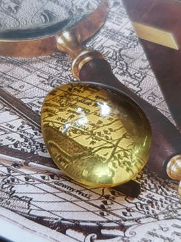 Mặt nhẫn hổ phách tự nhiên 100%