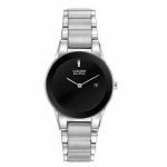 Đồng Hồ Citizen GA1050-51E Nữ Eco-Drive Màu Đen Bạc