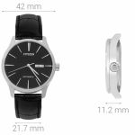 Đồng Hồ Nam Citizen NH8350-08E Cơ Tự Động Màu Đen