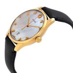 Đồng Hồ Nữ Gucci G-Timeless Mother Of Pearl Dial Ladies Watch YA1264044 Màu Đen Vàng