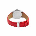 Đồng Hồ Tissot Couturier Quartz Silver Dial Red Leather Ladies Watch T035.210.16.031.01