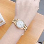 Đồng Hồ Citizen EQ0532-55D Women's Gold-Tone Stainless Steel Bracelet 26mm