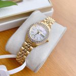 Đồng Hồ Citizen EQ0532-55D Women's Gold-Tone Stainless Steel Bracelet 26mm