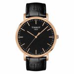 Đồng Hồ Tissot Everytime Large Black Dial Men's Watch T109.610.36.051.00