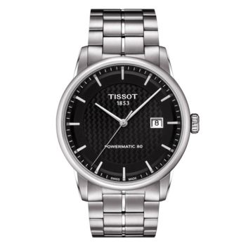 Đồng Hồ Nam Tissot Luxury Powermatic 80 Black T086.407.11.201.02 Màu Bạc