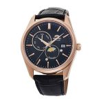 Đồng Hồ Nam Orient Sun & Moon Gen 5 Black Rose Gold Leather RA-AK0304B00C RA-AK0309B10B Màu Đen