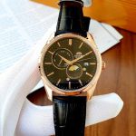 Đồng Hồ Nam Orient Sun & Moon Gen 5 Black Rose Gold Leather RA-AK0304B00C RA-AK0309B10B Màu Đen