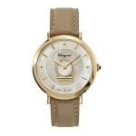 Đồng Hồ Nữ Salvatore Ferragamo New Minuetto 92951 36mm Màu Be