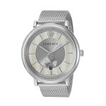 Đồng Hồ Nam Versace V-Circle Stainless Steel Bracelet VBQ060017 42mm Màu Bạc