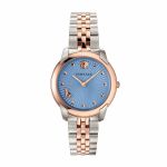 Đồng Hồ Nữ Versace Audrey V.Watch VELR00619 38mm Màu Demi (Vàng Hồng-Bạc)