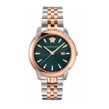 Đồng Hồ Nam Versace V-Urban Watch VELQ00619 42mm Màu Xanh/ Vàng Hồng
