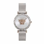 Đồng Hồ Nữ Versace Palazzo Empire Greca Watch VEDV00419 37mm Màu Bạc